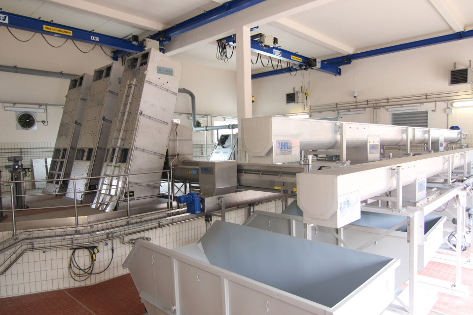 Erneuerung der Rechen- und Sandfanganlage auf dem Klärwerk Göttingen